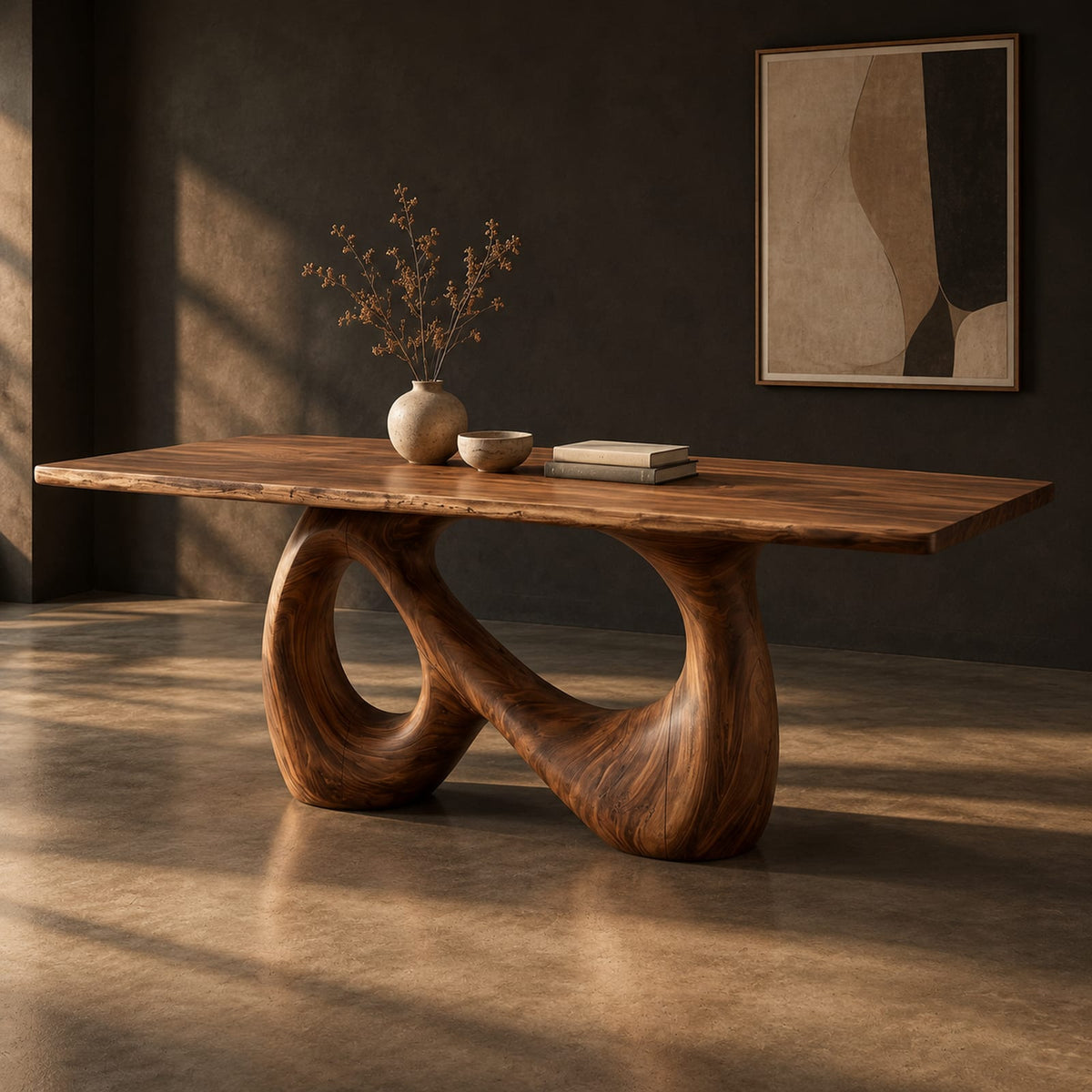 Natural wood grain detail