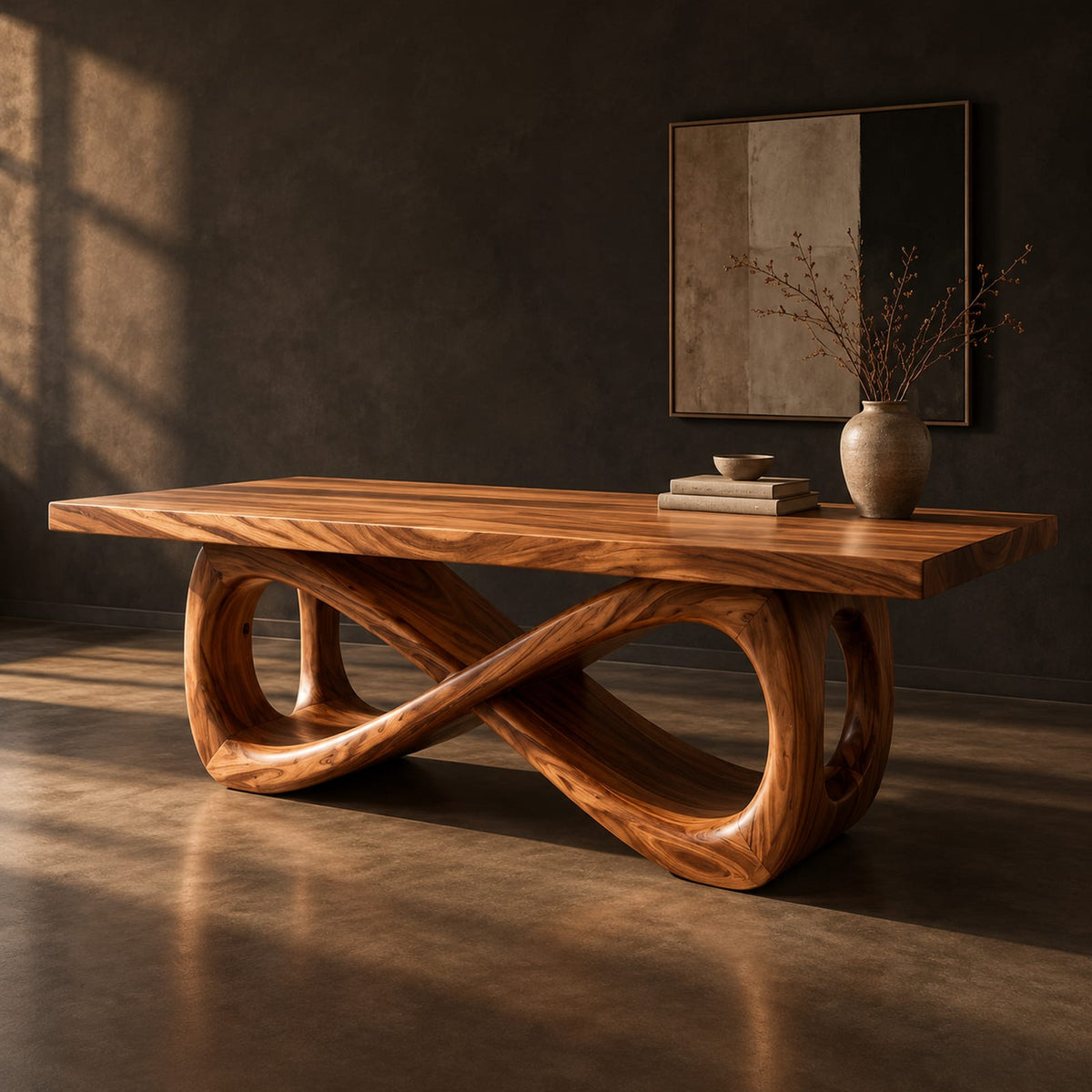 Natural wood grain detail