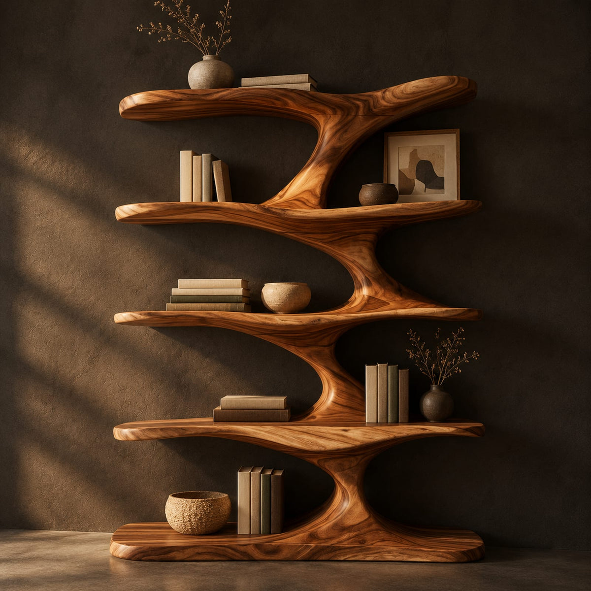 Natural wood grain detail