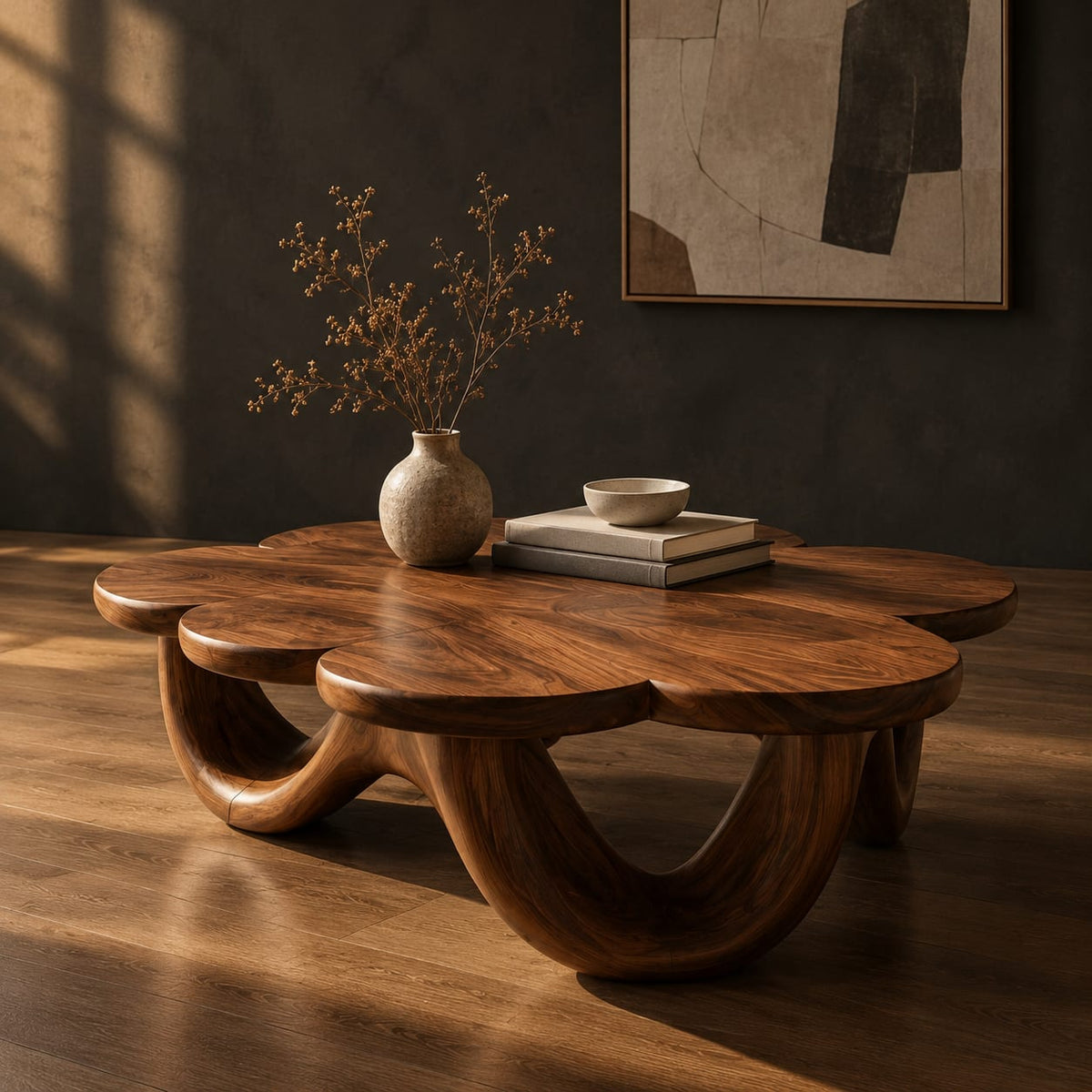 Natural wood grain detail