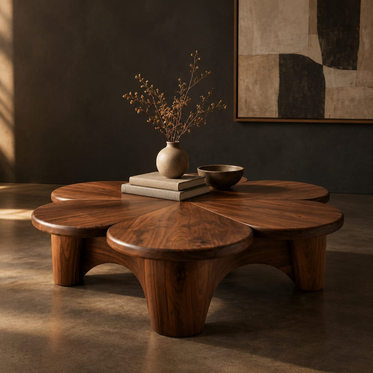 Natural wood grain detail