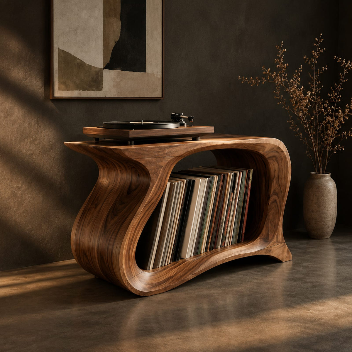 Natural wood grain detail