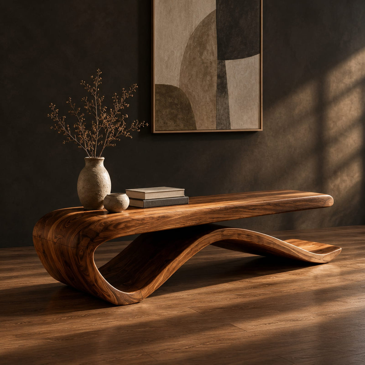 Natural wood grain detail