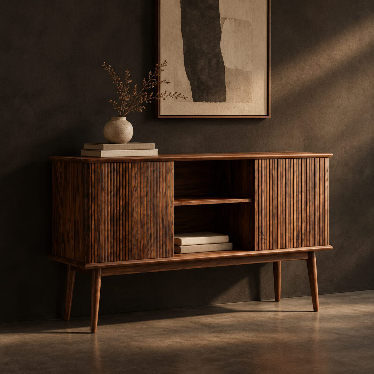 Natural wood grain detail