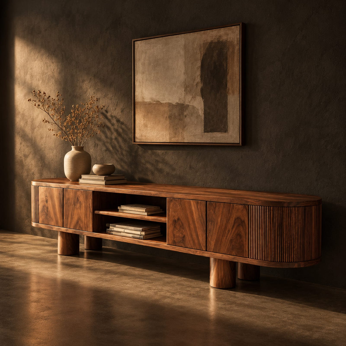 Natural wood grain detail