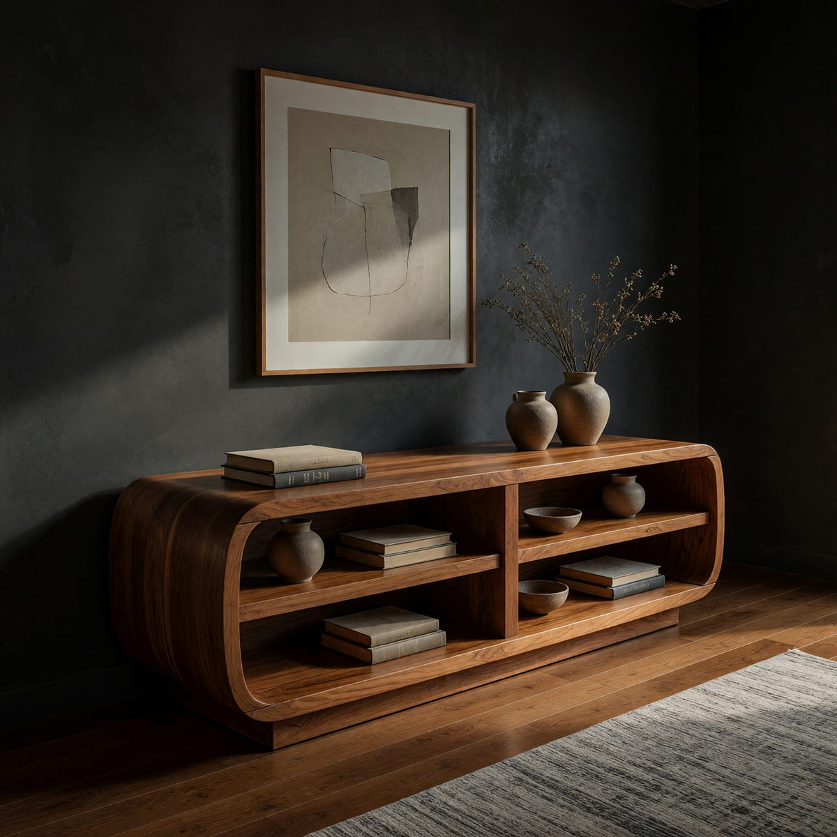 Natural wood grain detail