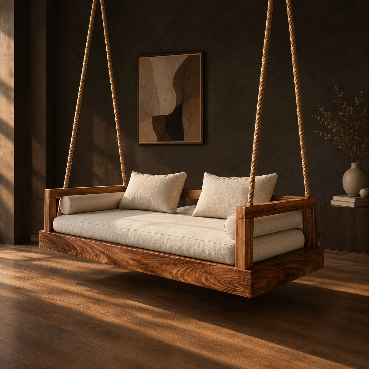 Natural wood grain detail