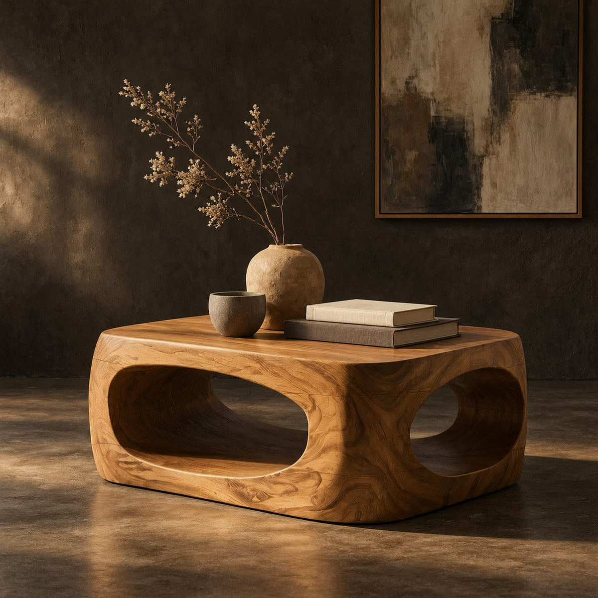 Natural wood grain detail