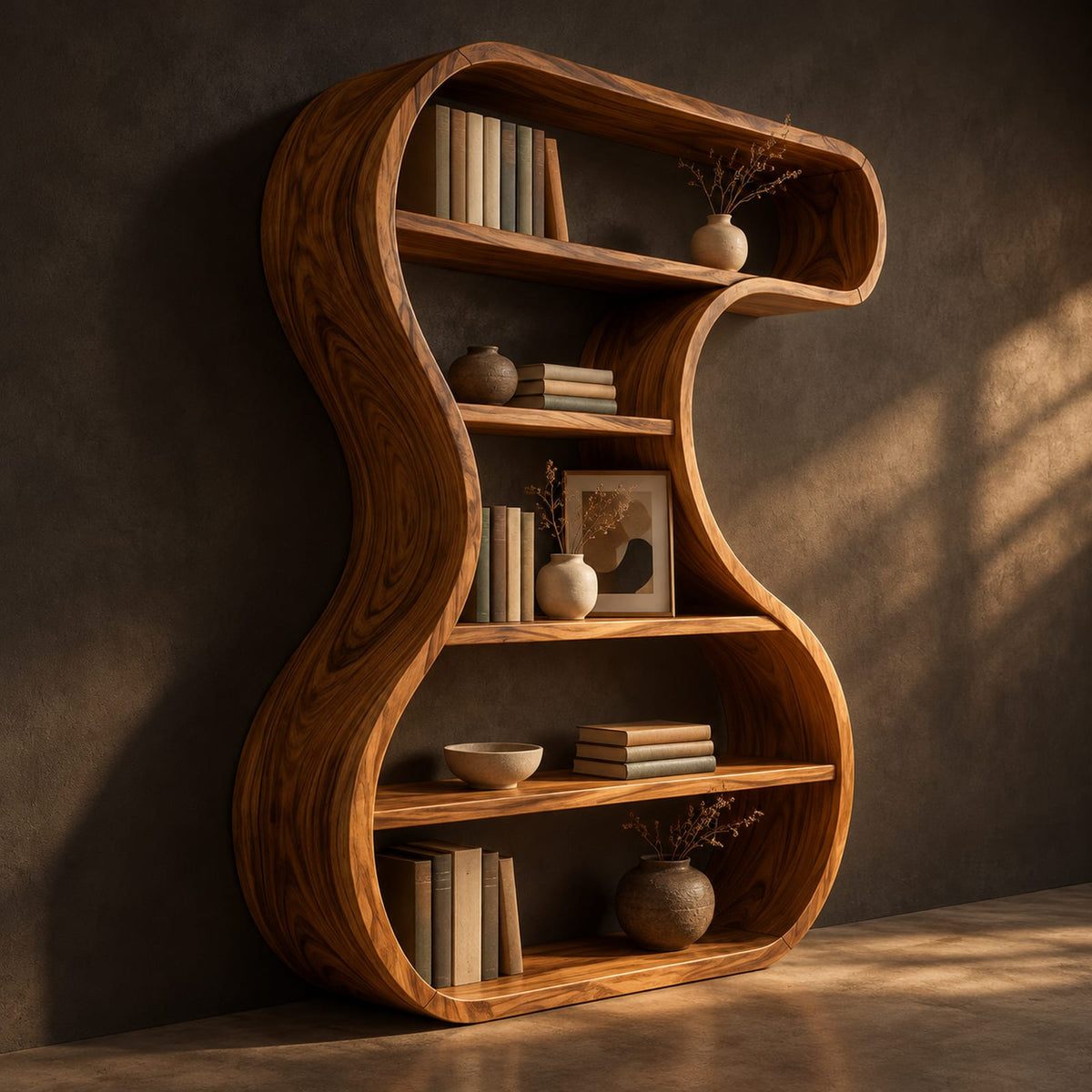 Natural wood grain detail