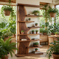 Solid Wood Standing Shelf Living Room, III, view 10