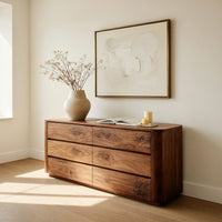 Solid Wood Sideboard Quiet Luxury Living Room, view 10