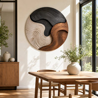 Mid Century Flowing Wall Decor For Vacation Home Interior, view 10