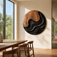 Scandinavian Decorative Wall Sculpture For Resort Suite Interior, view 10