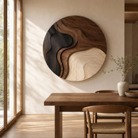 Minimalist Statement Wall Panel For Studio Apartment Interior, view 10