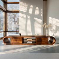 The Same Tree Runs Both Ends of This TV Console, view 10