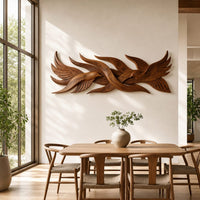 Wall Art Contemporary Organic Wall Decor For Stair Landing Space, view 10