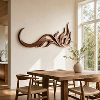 Minimalist Flowing Wall Decor For Wellness Space Interior, view 10