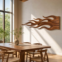 Mid Century Dimensional Wall Decor For Luxury Retreat Interior, view 10