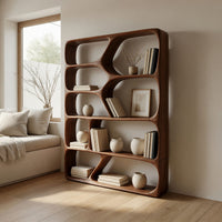 Hand-Shaped Bookcase with Branching Web Dividers, view 10