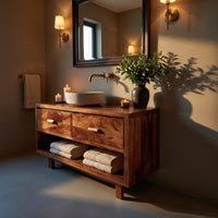 Solid Wood Bathroom Vanity Spa, IV, view 10