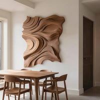 Rolling Dune Wall Panel for a Living Room Focal Wall, view 10 — view 10