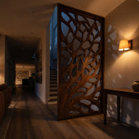 Solid Wood Room Divider Flowing Carved Living, view 10