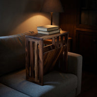Solid Wood Sofa Arm Table Side Living Room, view 10