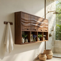 Solid Wood Bathroom Cabinet Sculptural Master, view 10