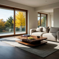 Two Thick Tiers, One Hidden Plinth: Coffee Table in Wood, view 10