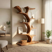 Tree Form Bookcase with Branching Open Arms, view 10