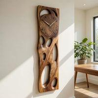 Solid Wood Clock Wall Living Room, II, view 10