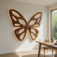 Pierced Butterfly Wall Art, Backlit and Made to Order, view 10 — view 10