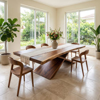 Minimalist Freeform Dining Table For Small Dining Space, view 10