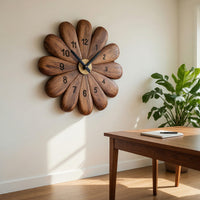 Solid Wood Clock Wall Timeless, view 10