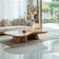 Cloudform Coffee Table, Hand-Shaped from Solid Wood, view 10