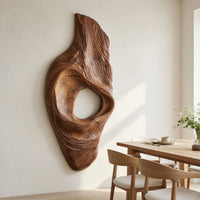 Hollowed Curve Wall Sculpture with an Open Core, view 10 — view 10