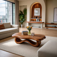 Where the Room Slows Down: A Ribbon Curve Coffee Table, view 10