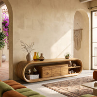 Media Console for a Living Room That Stays Uncluttered, view 10