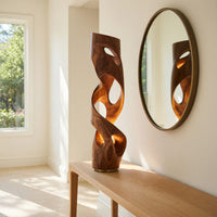 Organic Accent Lamp Living Room Kitchen Dining Room Corner Space, view 10
