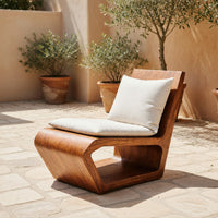 Solid Wood Adirondack Chairs Handcrafted Accent Chair Bedroom, view 10