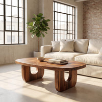 Modern Sculptural Coffee Table For Living Room, view 10