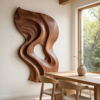 The Shape a River Leaves: Carved Wall Sculpture, view 10 — view 10