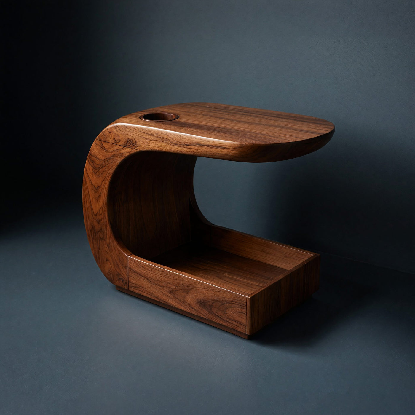 Modern Artistic Side Table For Bedroom Interior Design