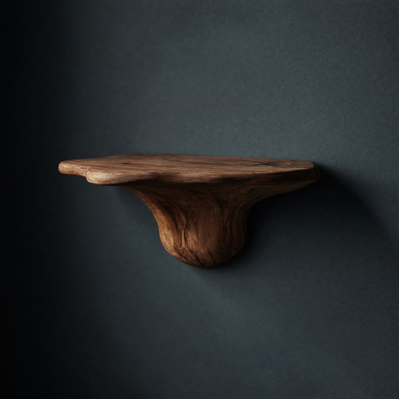 Solid Wood Mushroom Shelf Entryway Furniture Wall