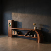 Minimalist Organic Tv Stand For Apartment Interior Design