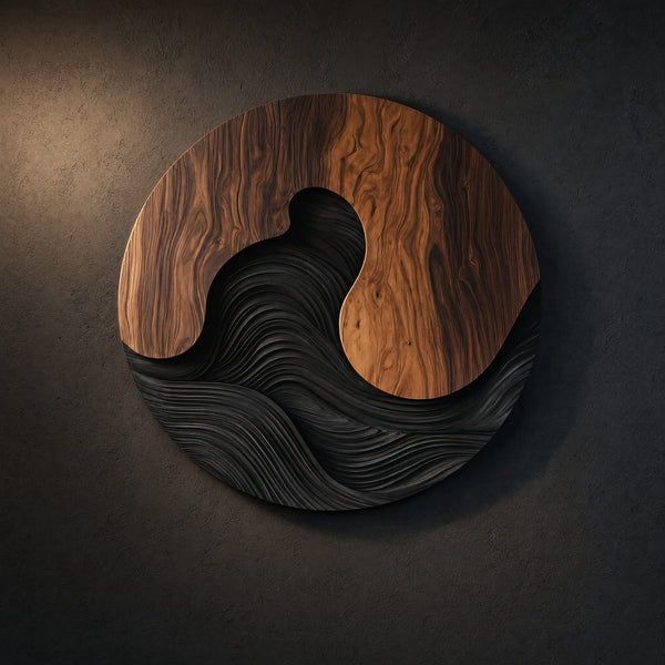 Scandinavian Artistic Wall Art For Open Concept Interior