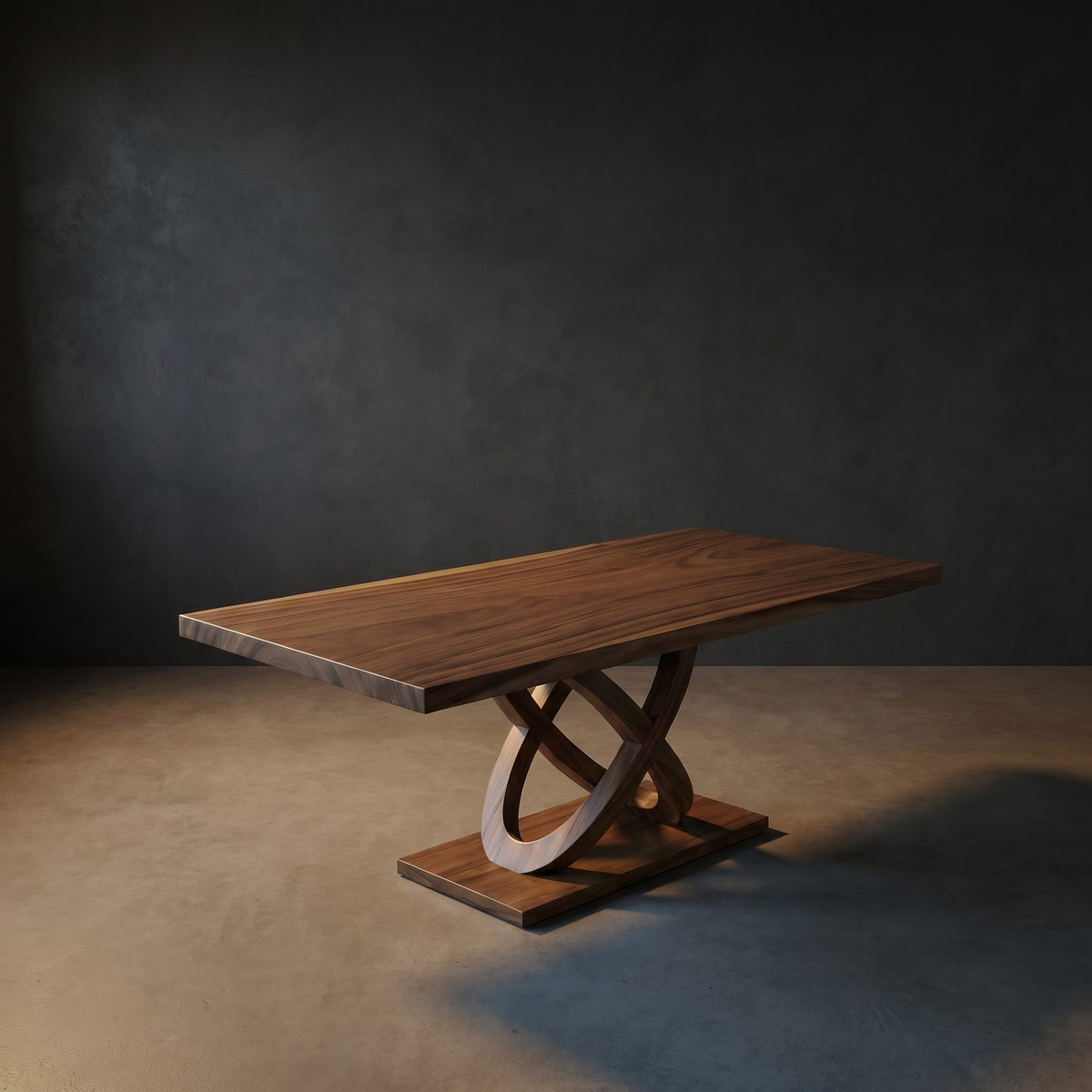 Light Wood Gathering Table For Tropical Dining Room