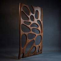 Solid Wood Room Divider Artistic With Sculptural Design Bedroom Living