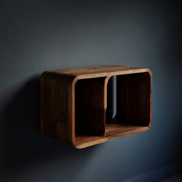 Modern Minimal Wooden Side Table For Living Room