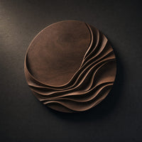 Wall Art Minimalist Organic Wall Sculpture For Entry Hall Interior